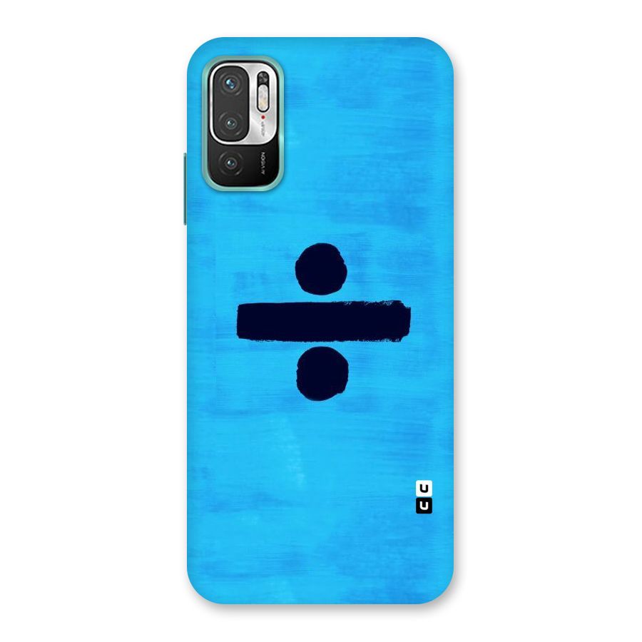 Math And Blue Back Case for Redmi Note 10T 5G