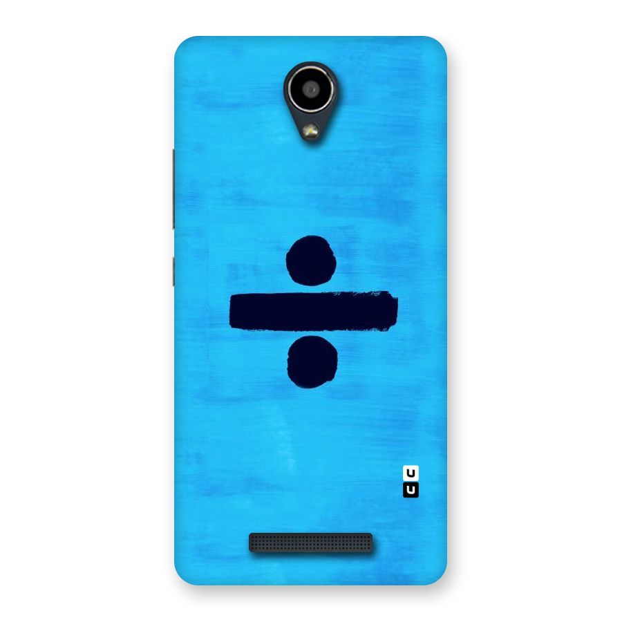 Math And Blue Back Case for Redmi Note 2