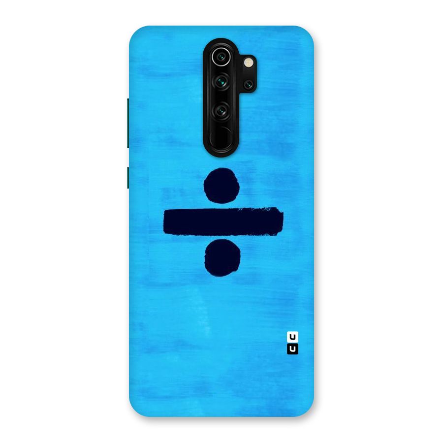 Math And Blue Back Case for Redmi Note 8 Pro