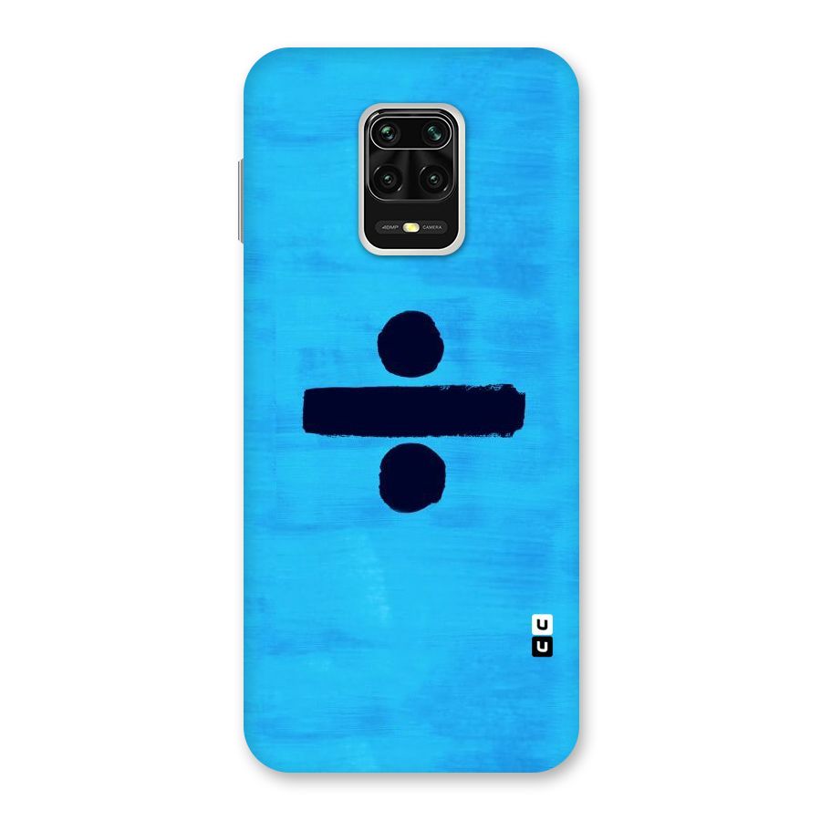 Math And Blue Back Case for Redmi Note 9 Pro Max