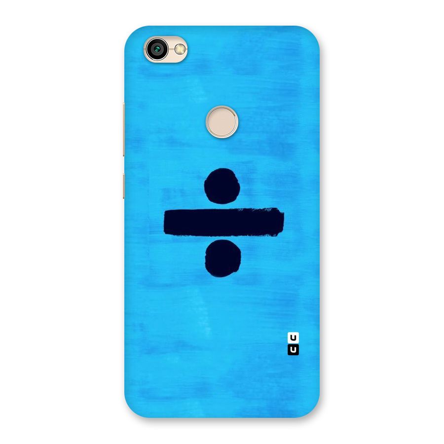 Math And Blue Back Case for Redmi Y1 2017