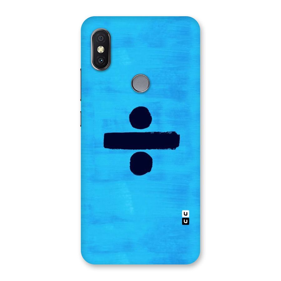 Math And Blue Back Case for Redmi Y2