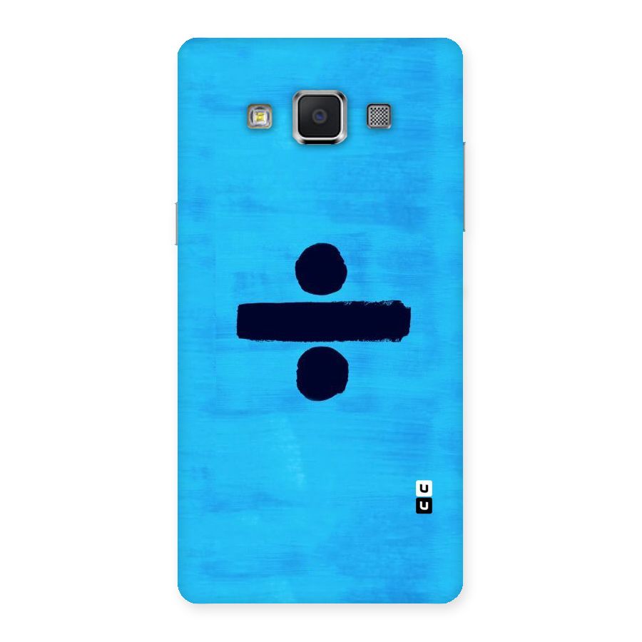 Math And Blue Back Case for Samsung Galaxy A5