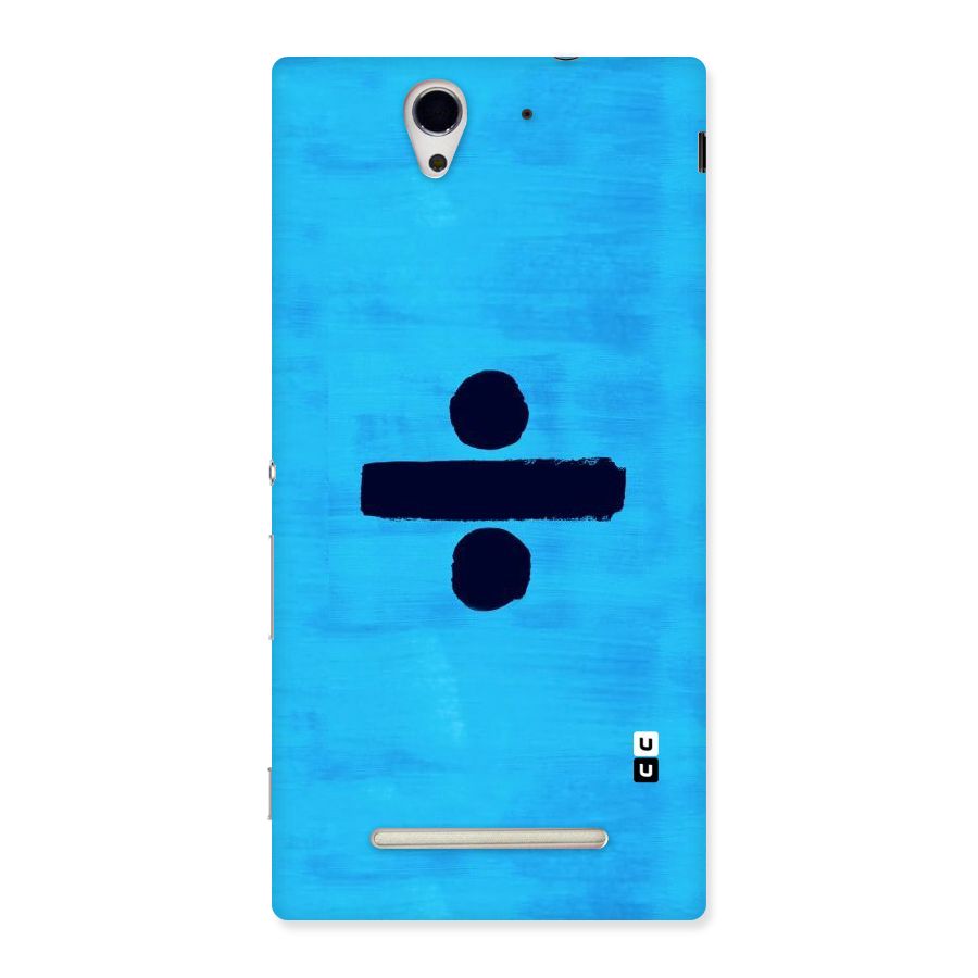 Math And Blue Back Case for Sony Xperia C3