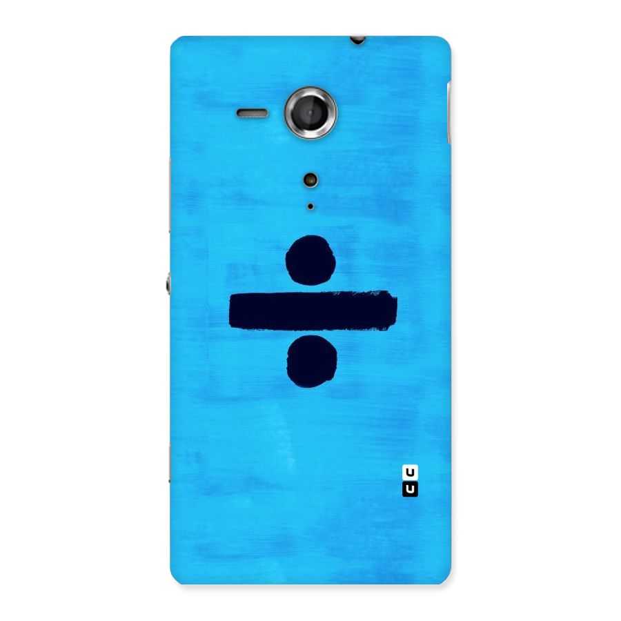 Math And Blue Back Case for Sony Xperia SP