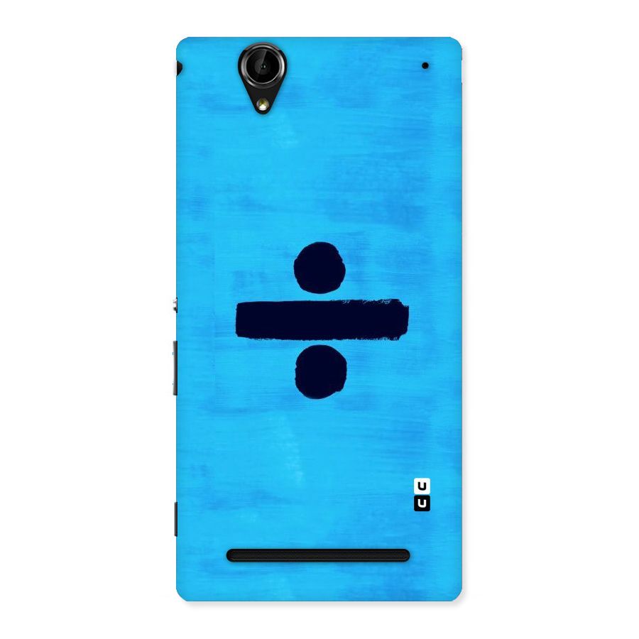 Math And Blue Back Case for Sony Xperia T2
