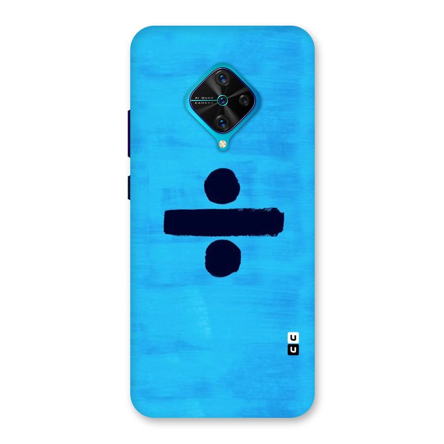 Math And Blue Back Case for Vivo S1 Pro