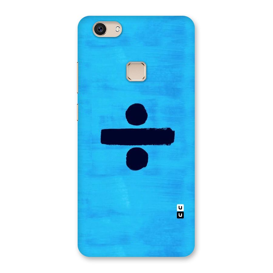Math And Blue Back Case for Vivo V7