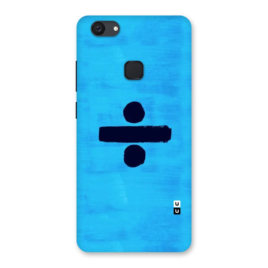 Math And Blue Back Case for Vivo V7 Plus