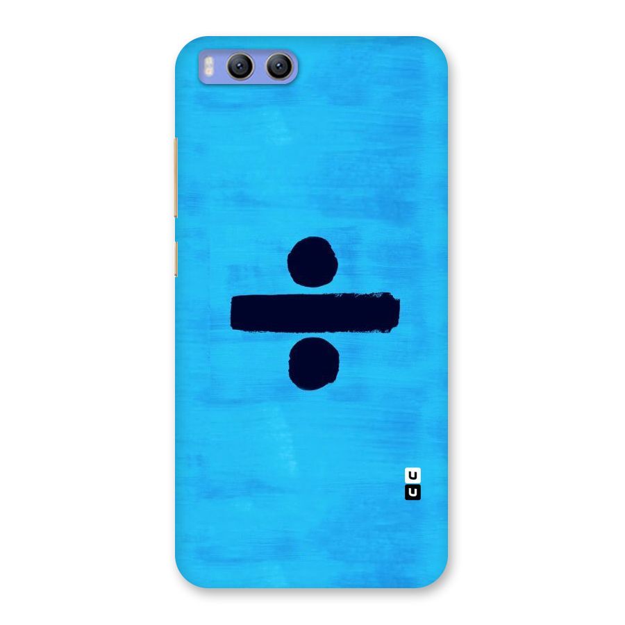 Math And Blue Back Case for Xiaomi Mi 6