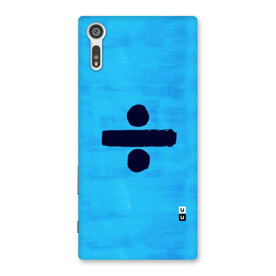 Math And Blue Back Case for Xperia XZ