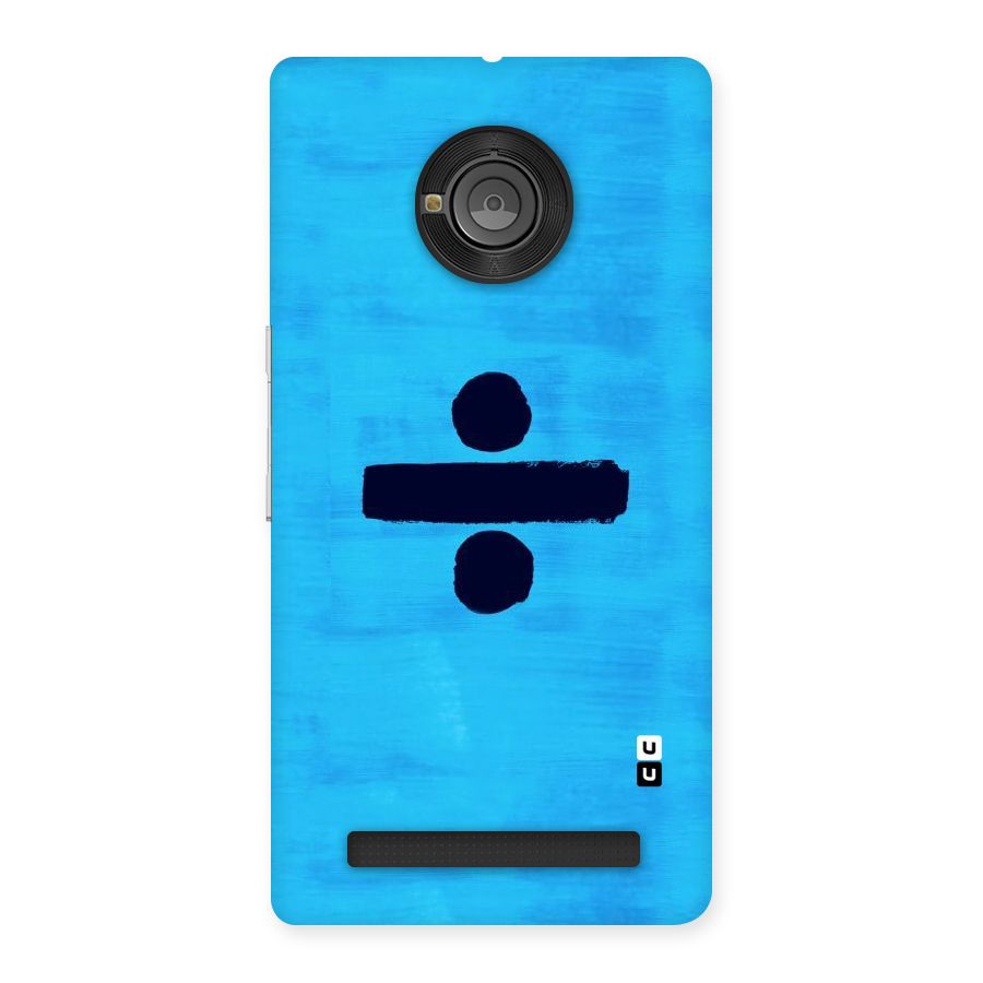 Math And Blue Back Case for Yu Yunique