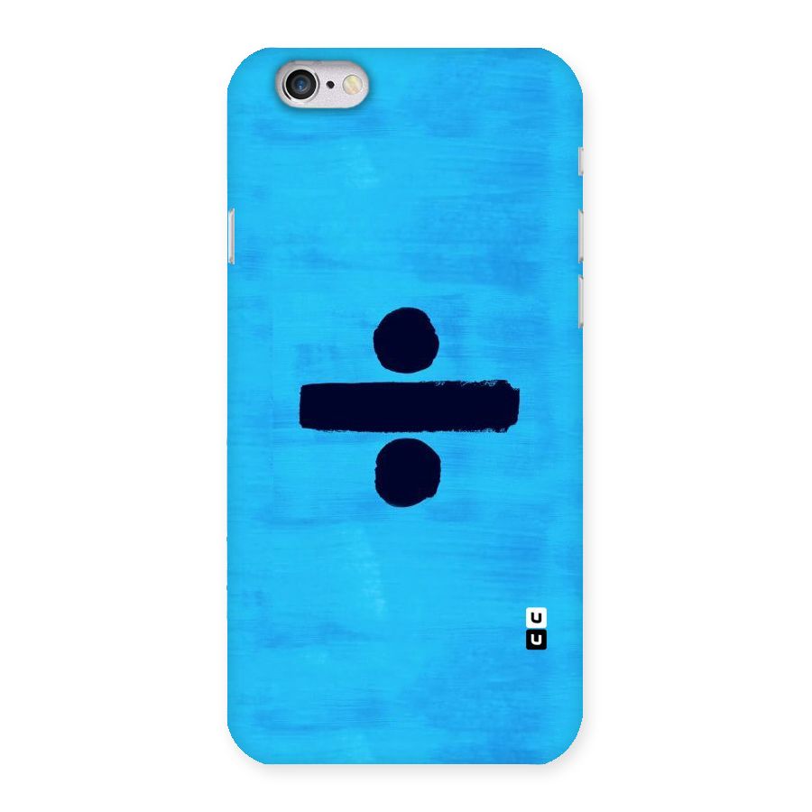 Math And Blue Back Case for iPhone 6 6S