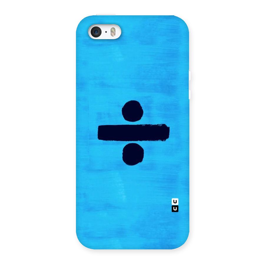 Math And Blue Back Case for iPhone SE