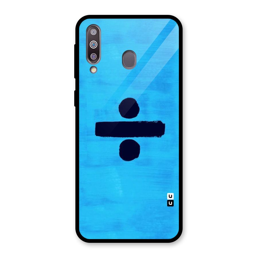 Math And Blue Glass Back Case for Galaxy M30