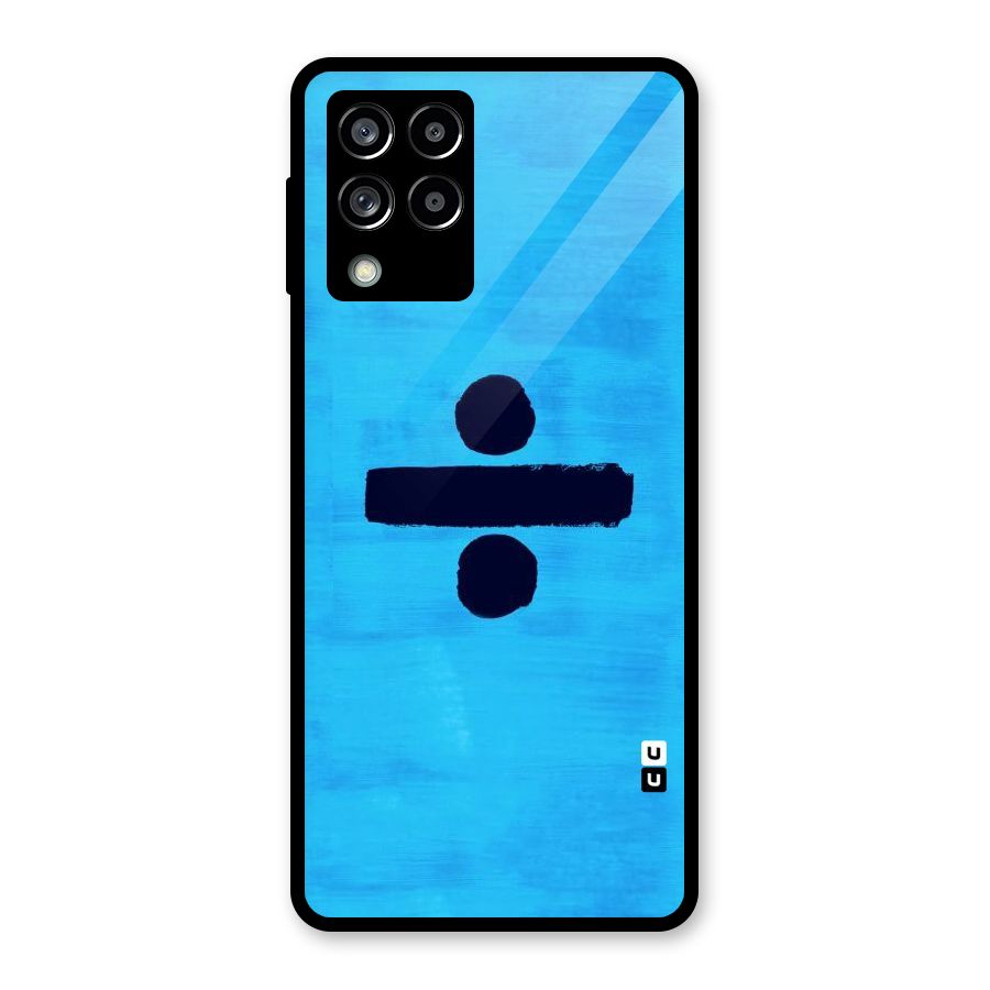 Math And Blue Glass Back Case for Galaxy M53 5G