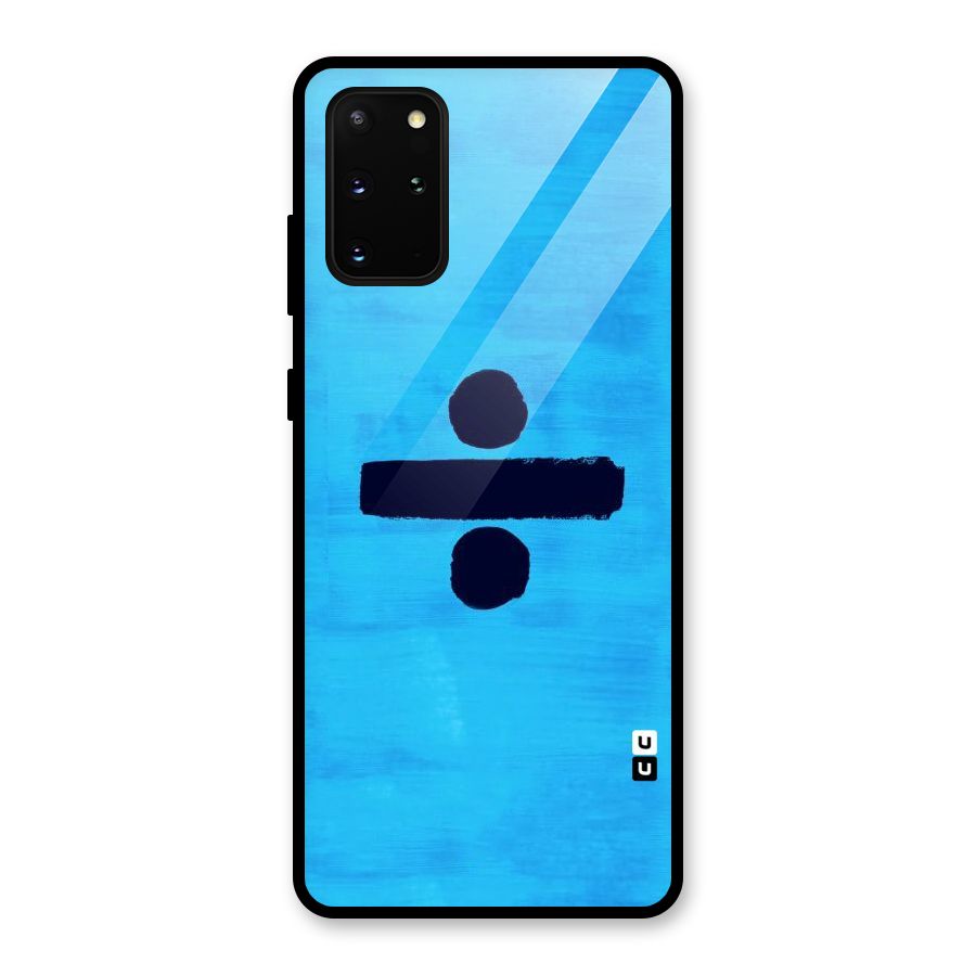 Math And Blue Glass Back Case for Galaxy S20 Plus