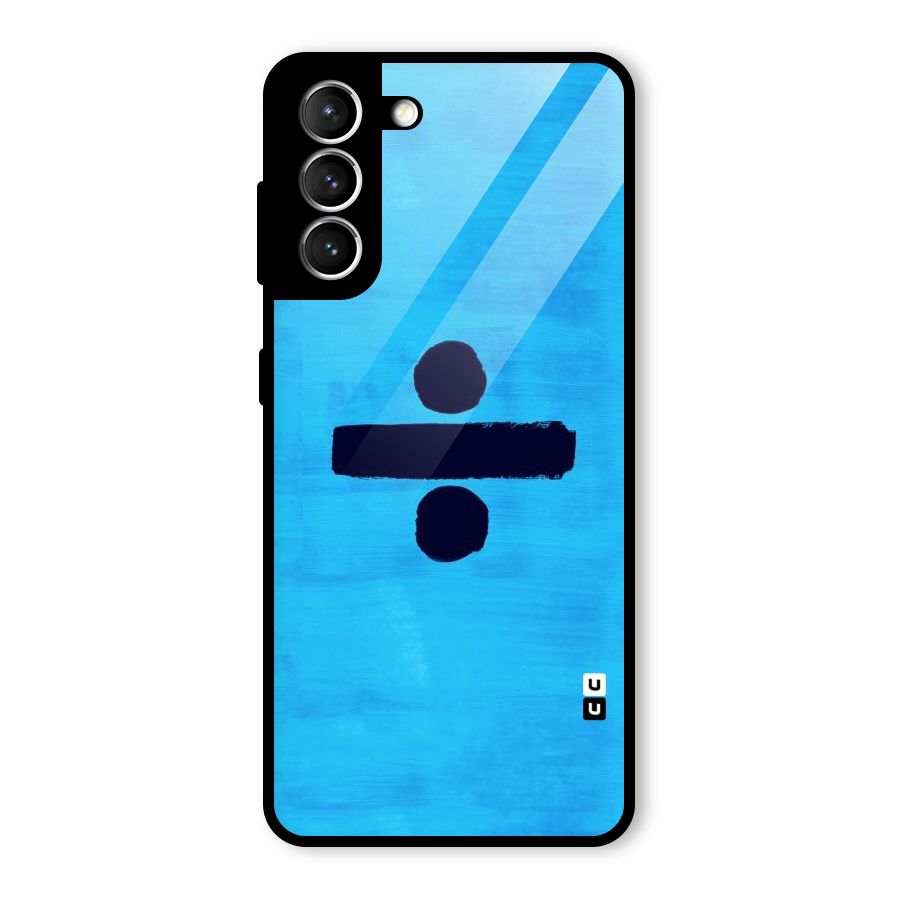 Math And Blue Glass Back Case for Galaxy S21 5G