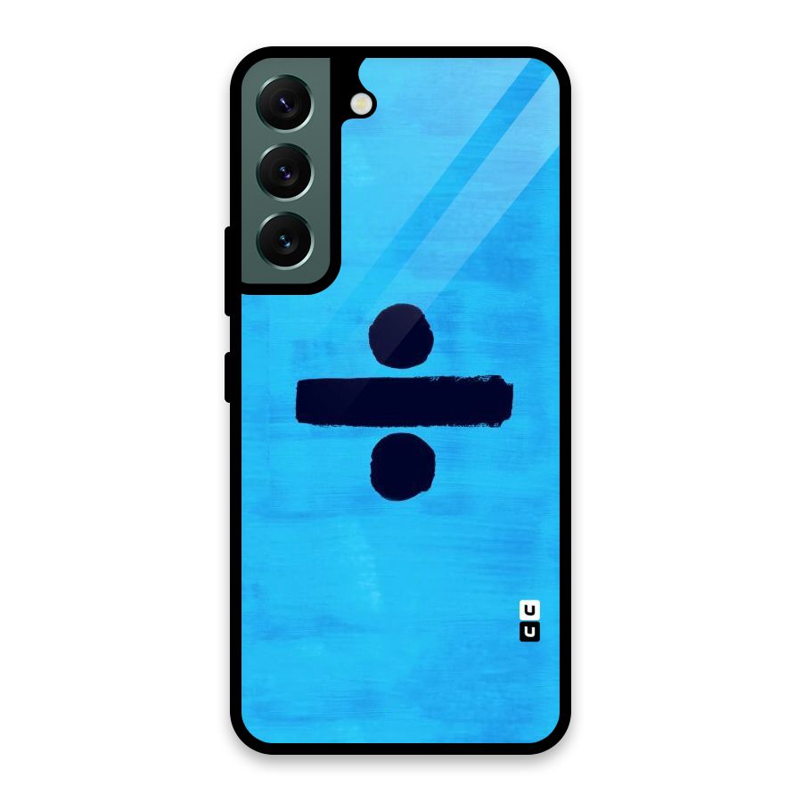 Math And Blue Glass Back Case for Galaxy S22 5G