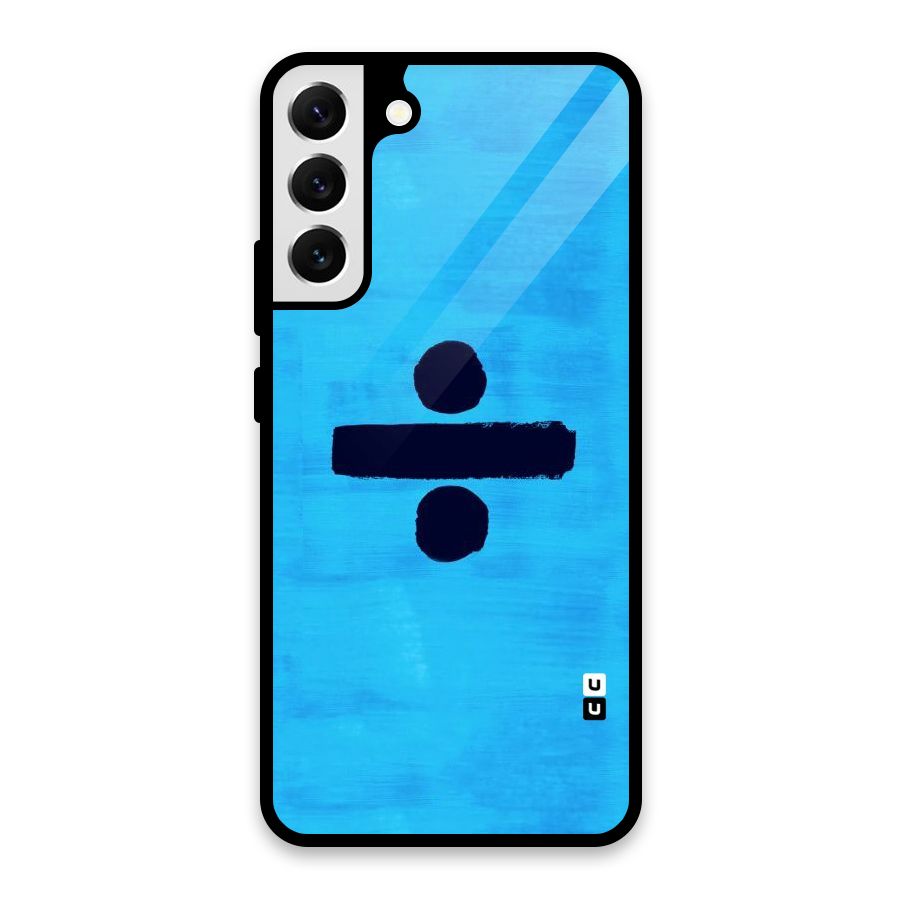 Math And Blue Glass Back Case for Galaxy S22 Plus 5G