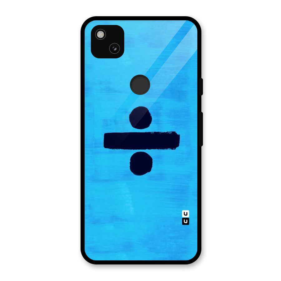Math And Blue Glass Back Case for Google Pixel 4a