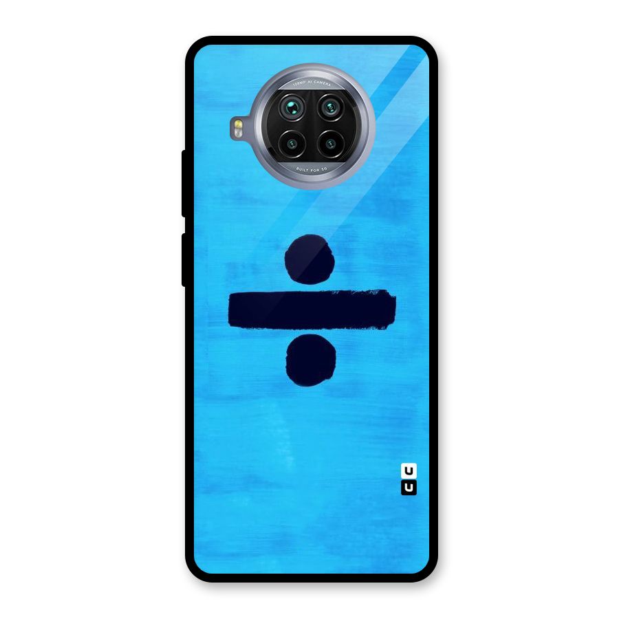 Math And Blue Glass Back Case for Mi 10i
