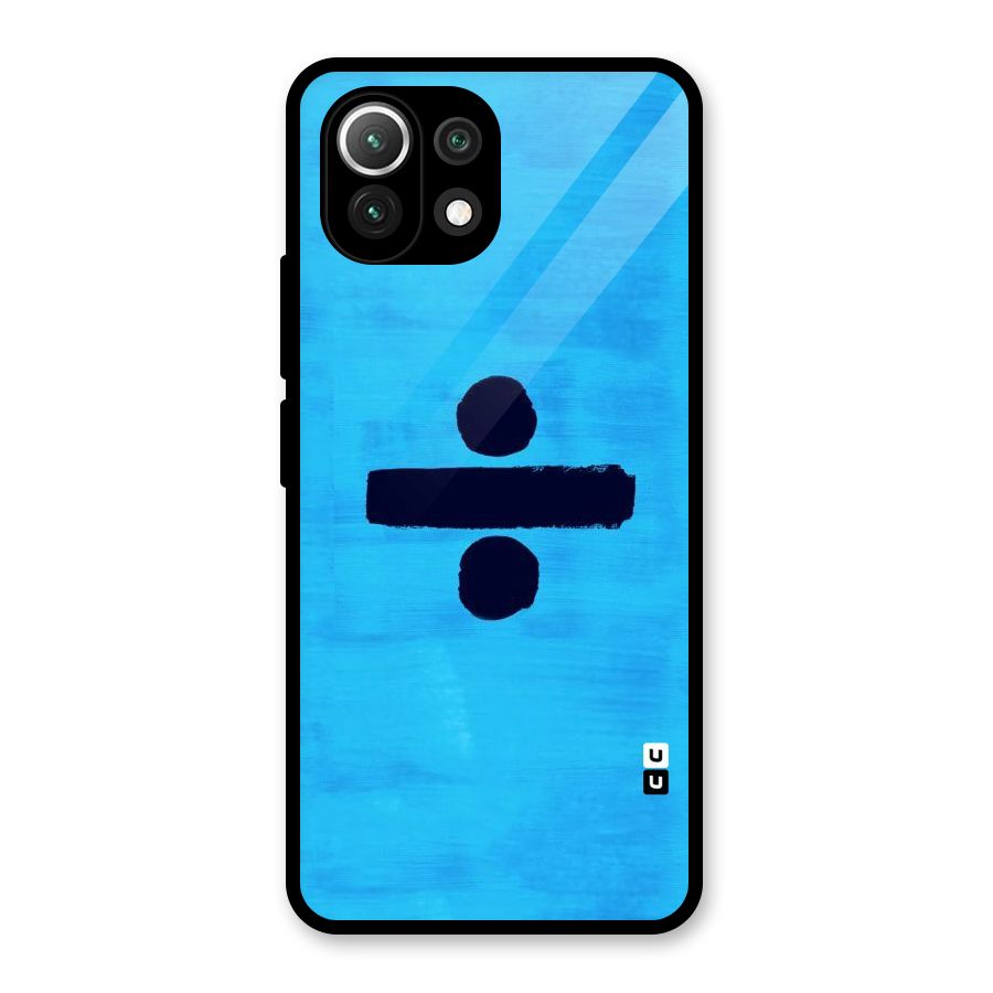 Math And Blue Glass Back Case for Mi 11 Lite NE 5G