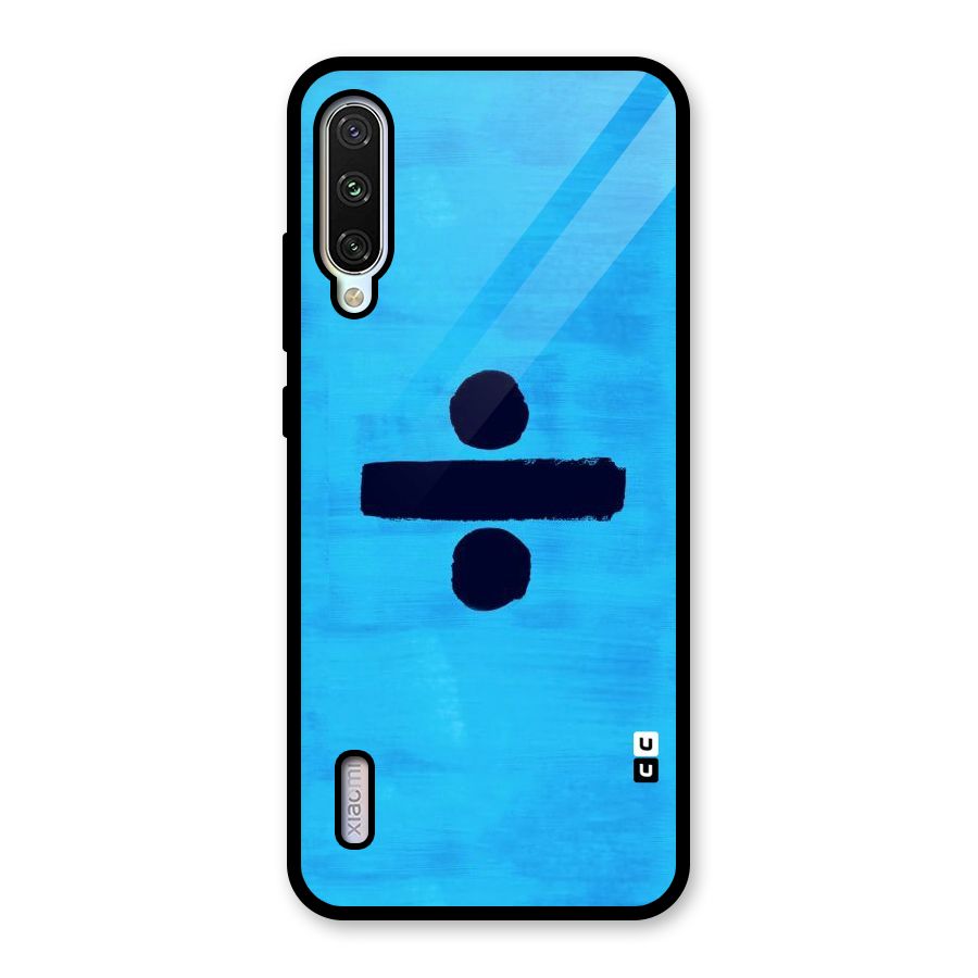 Math And Blue Glass Back Case for Mi A3