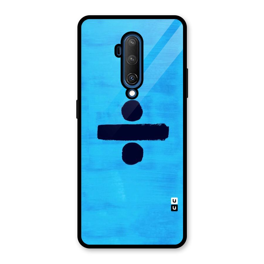 Math And Blue Glass Back Case for OnePlus 7T Pro