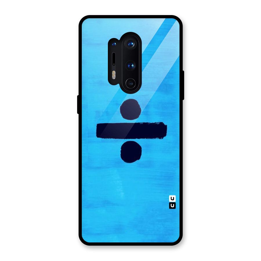 Math And Blue Glass Back Case for OnePlus 8 Pro