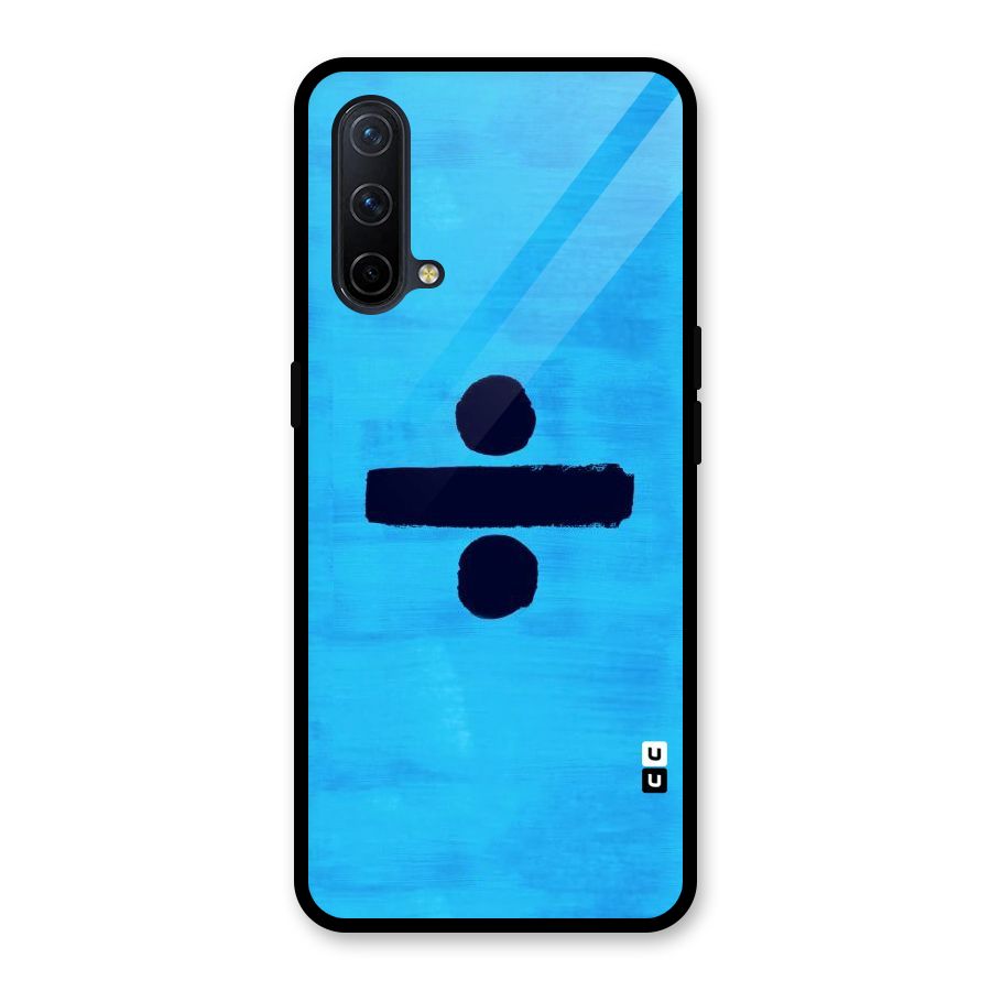 Math And Blue Glass Back Case for OnePlus Nord CE 5G