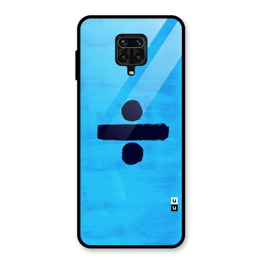 Math And Blue Glass Back Case for Poco M2 Pro