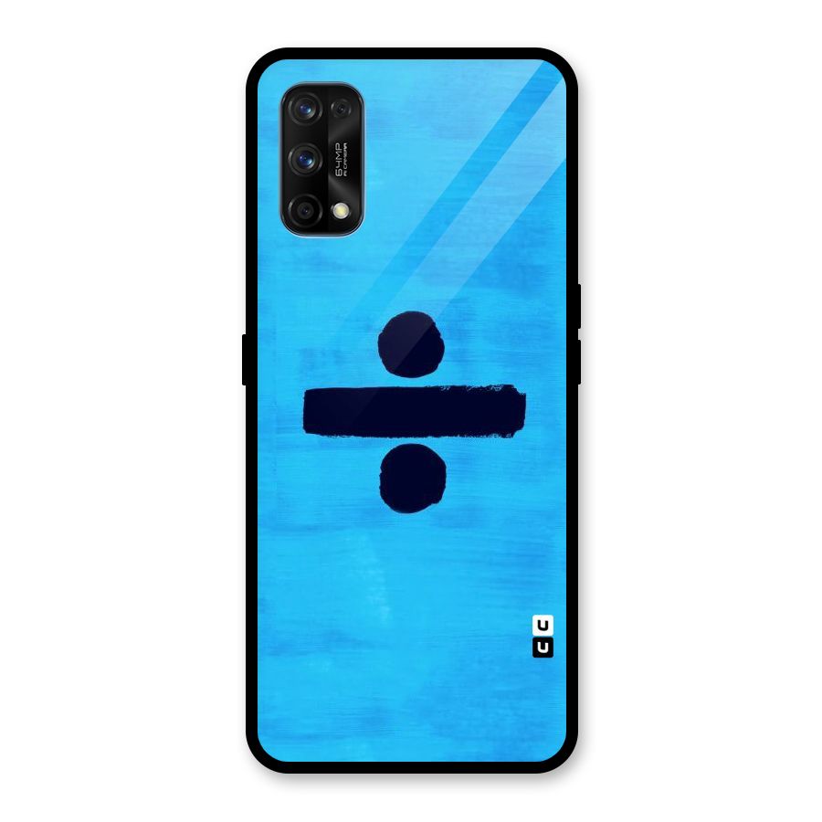Math And Blue Glass Back Case for Realme 7 Pro