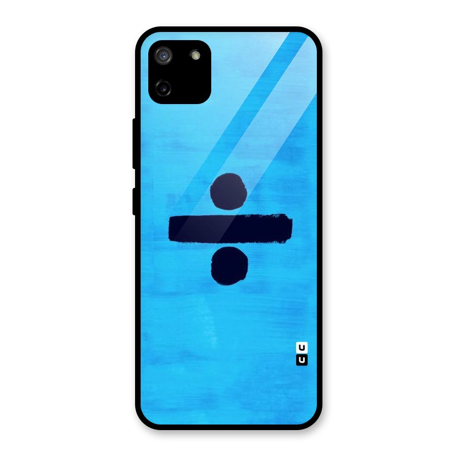 Math And Blue Glass Back Case for Realme C11