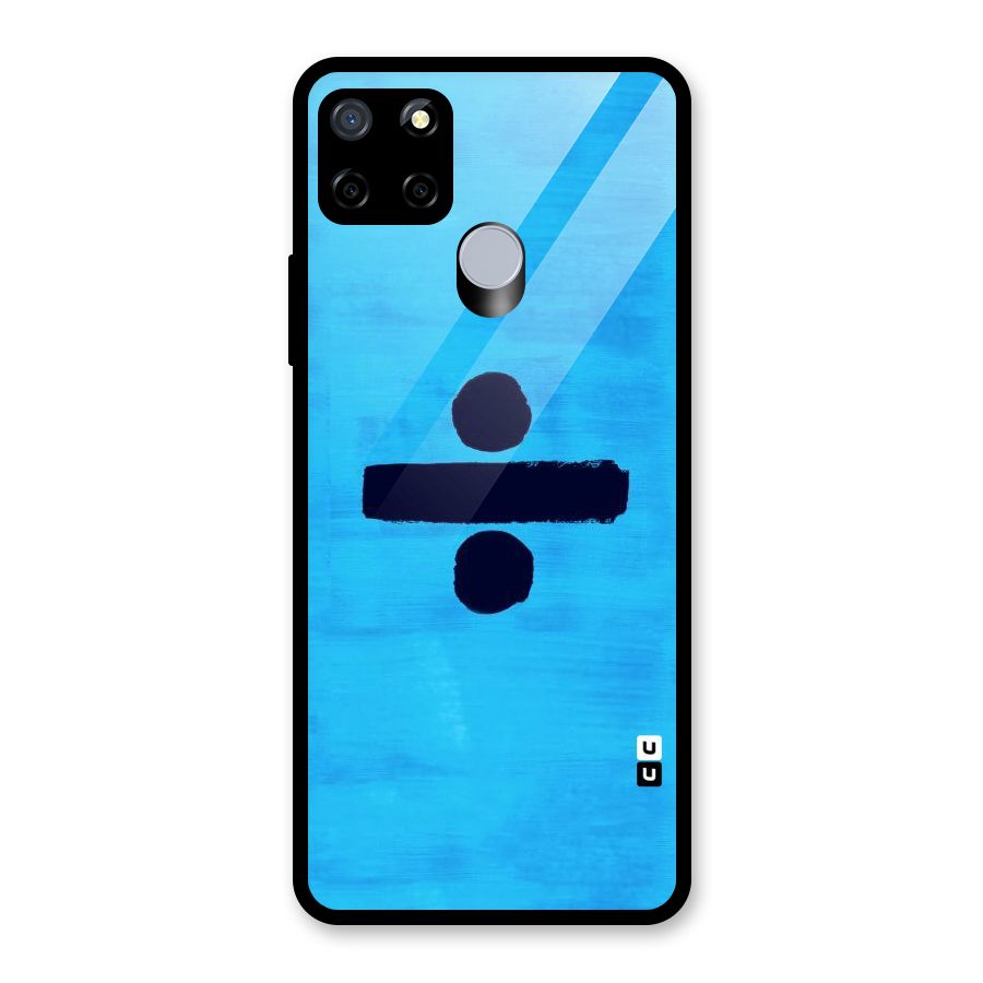 Math And Blue Glass Back Case for Realme C12
