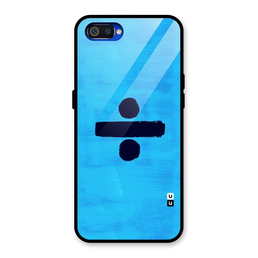 Math And Blue Glass Back Case for Realme C2
