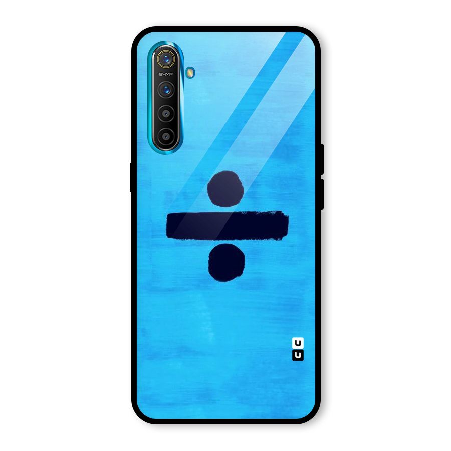 Math And Blue Glass Back Case for Realme X2