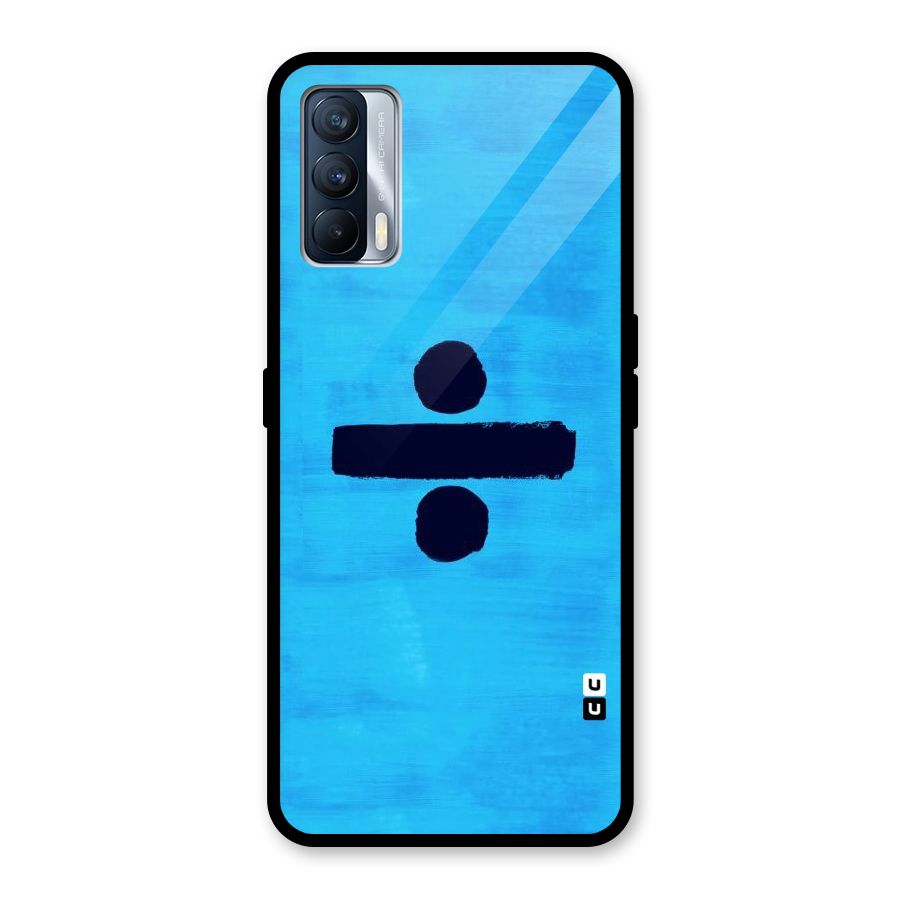 Math And Blue Glass Back Case for Realme X7
