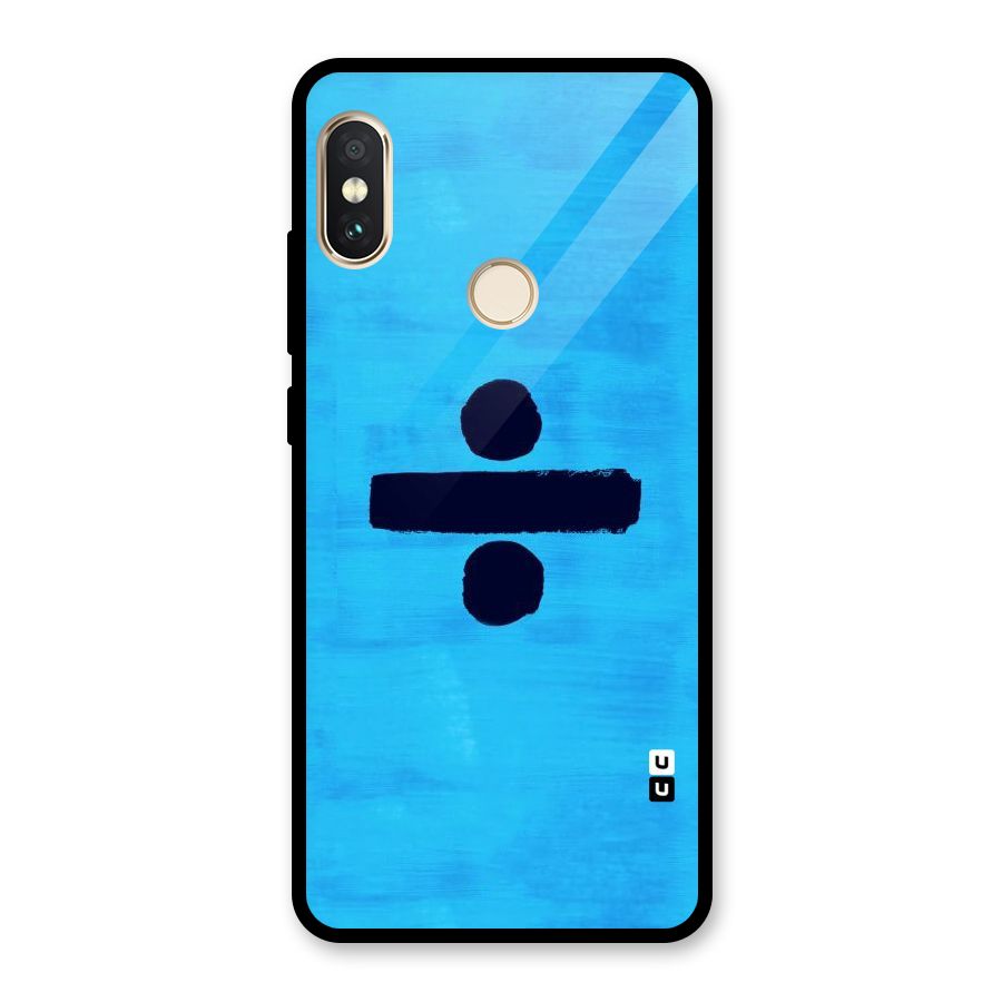 Math And Blue Glass Back Case for Redmi Note 5 Pro