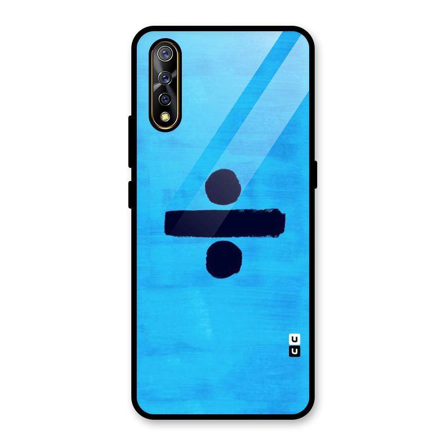 Math And Blue Glass Back Case for Vivo S1