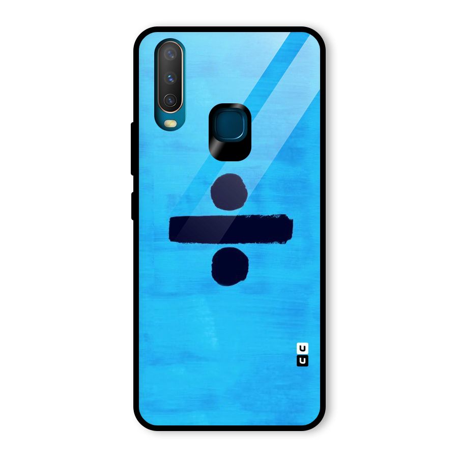 Math And Blue Glass Back Case for Vivo U10