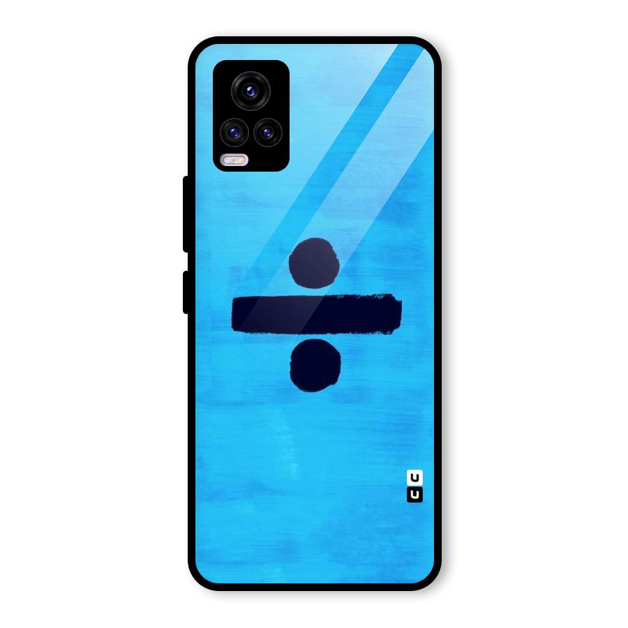 Math And Blue Glass Back Case for Vivo V20