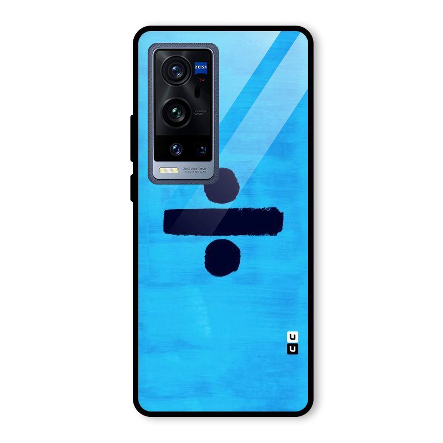 Math And Blue Glass Back Case for Vivo X60 Pro Plus