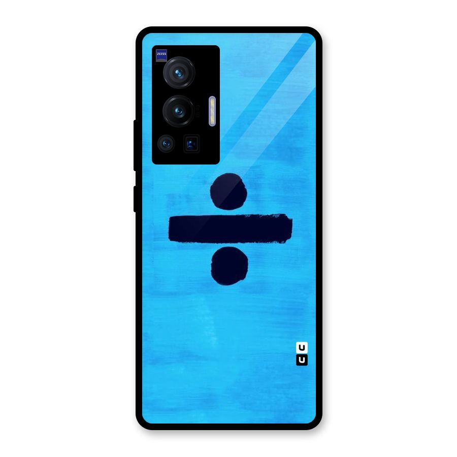 Math And Blue Glass Back Case for Vivo X70 Pro