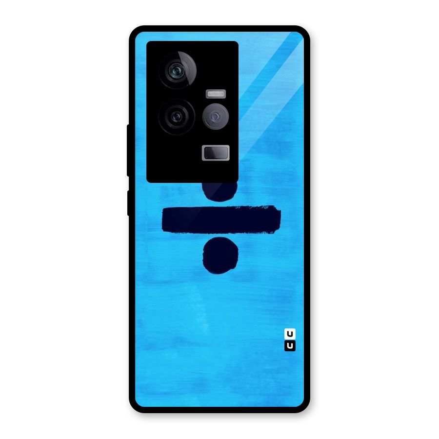 Math And Blue Glass Back Case for Vivo iQOO 11 5G