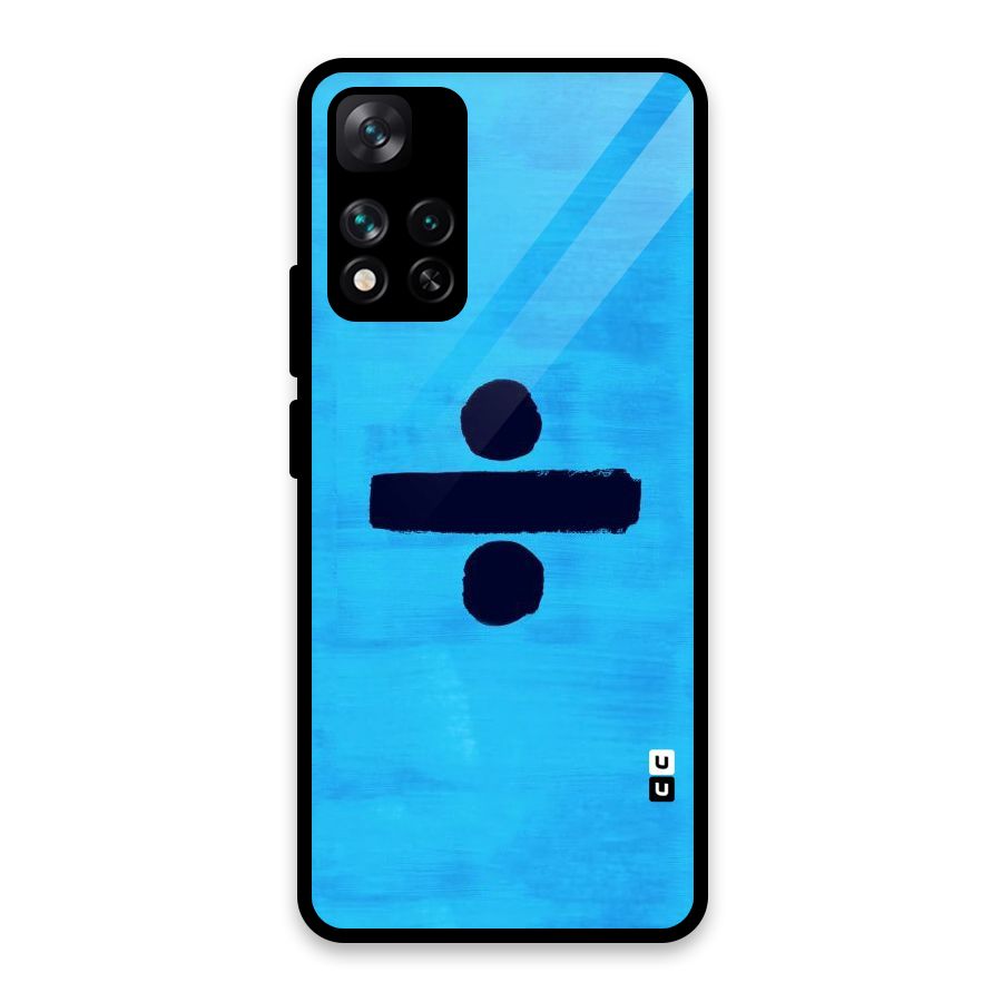 Math And Blue Glass Back Case for Xiaomi 11i 5G