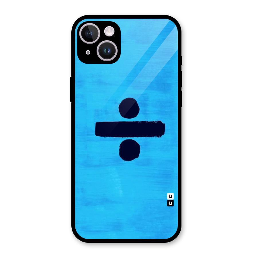 Math And Blue Glass Back Case for iPhone 14 Plus