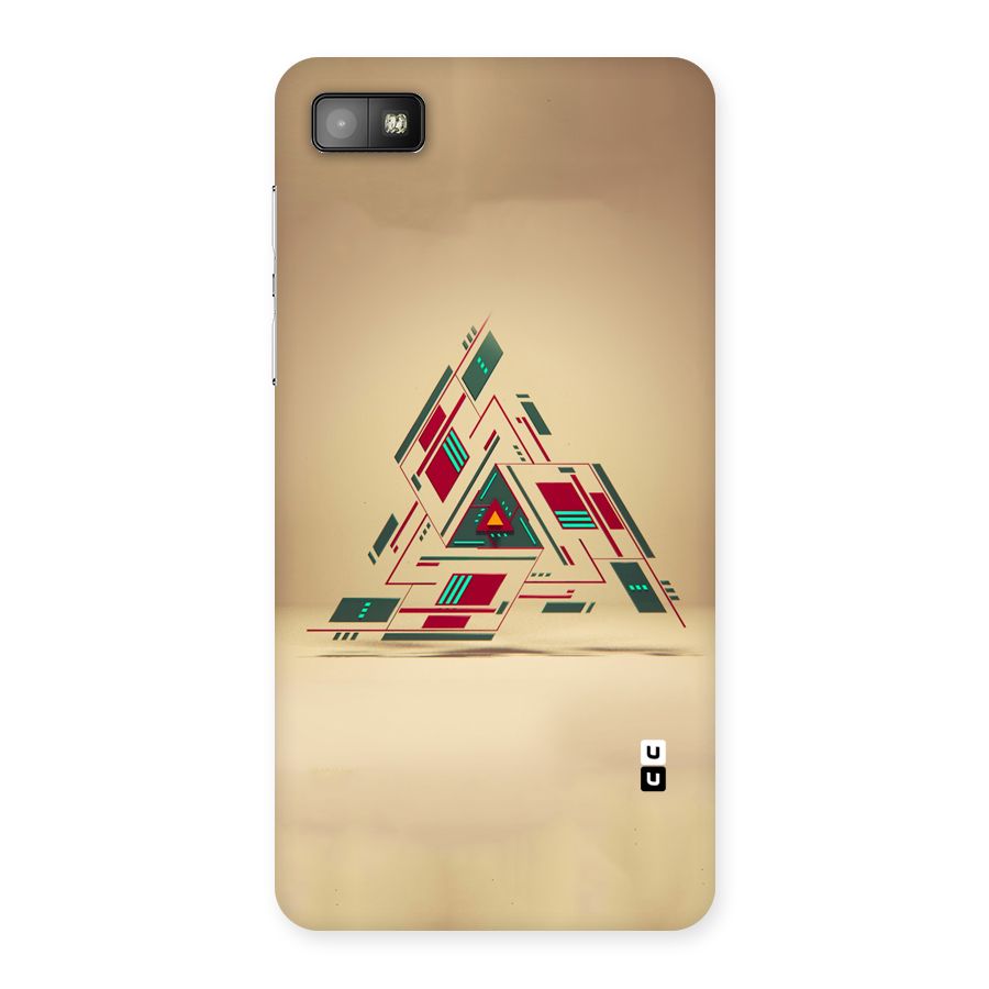 Maze Triangle Back Case for Blackberry Z10