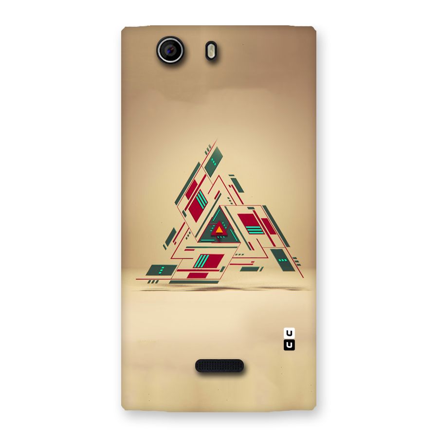 Maze Triangle Back Case for Canvas Nitro 2 E311