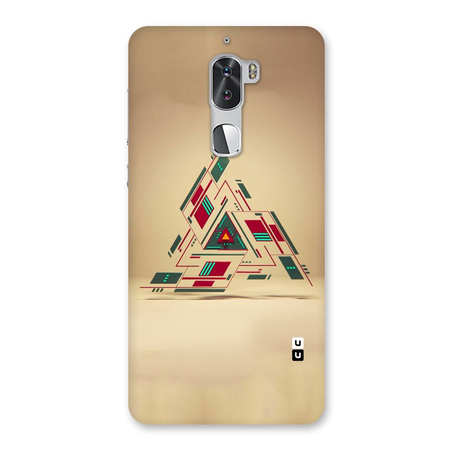 Maze Triangle Back Case for Coolpad Cool 1